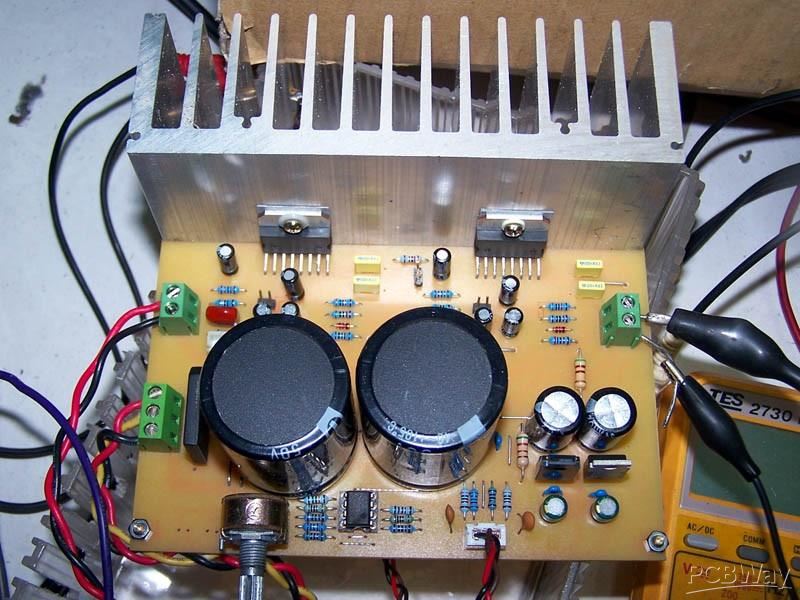 Amplifier audio <b>TDA7294</b> AMP MULTI ~ 100-200W (stereo or bridge ...