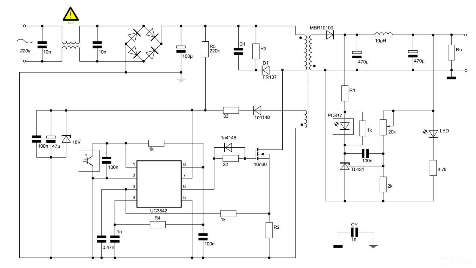 Power Supply flyback Share Project PCBWay