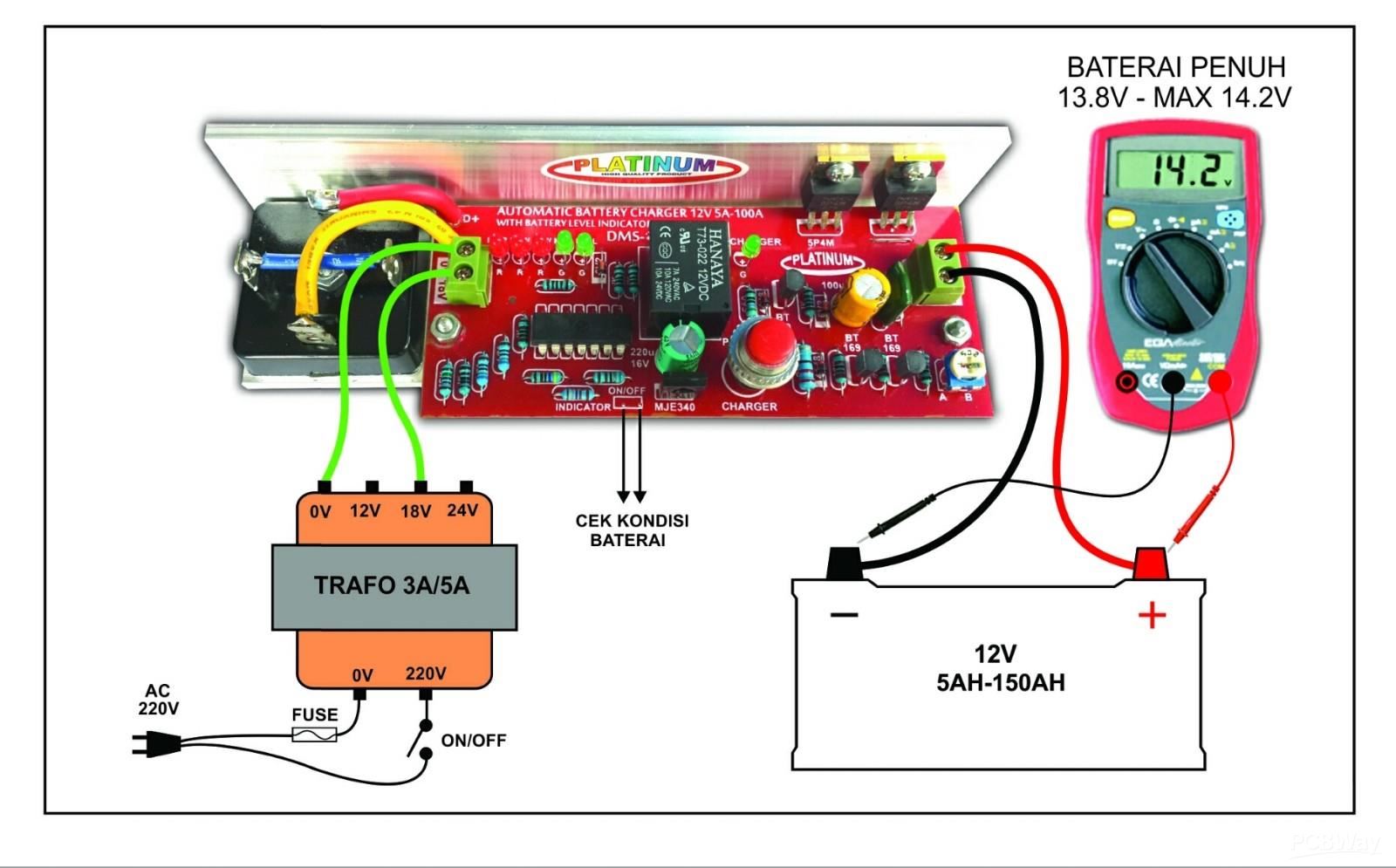 BATTERY CHARGER Share Project PCBWay