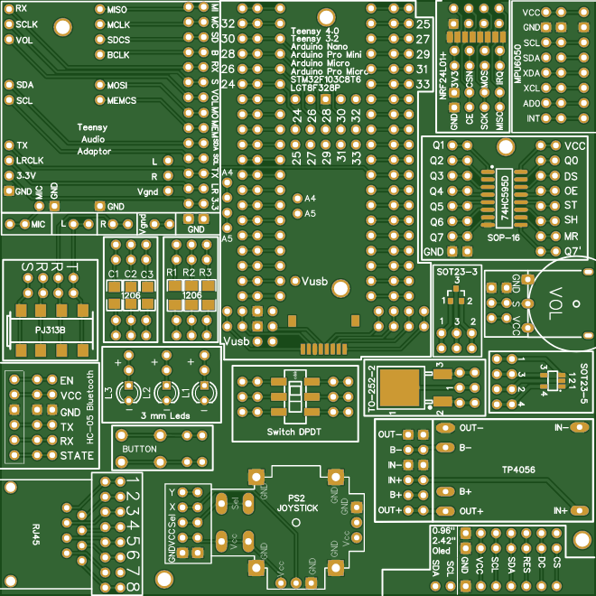 Breakout Board for up to 28 parts Share Project PCBWay