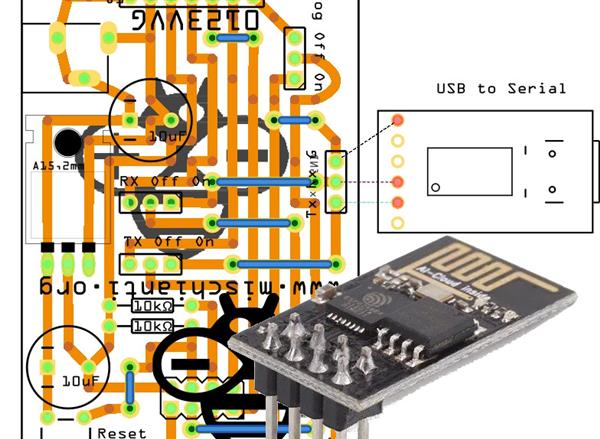 ESP-01 (esp8266) programming board - Share Project - PCBWay
