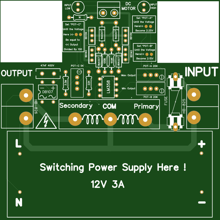 1850V Cockroft Walton Voltage Multiplier / Bug Zapper Circuit Share