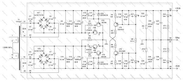 DEP3118 Voltage Regulator For Audio Amplifier (Short Circuit.
