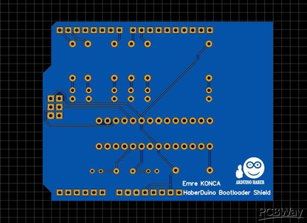 Atmega328 Bootloader Shield Arduino Haber Share Project Pcbway