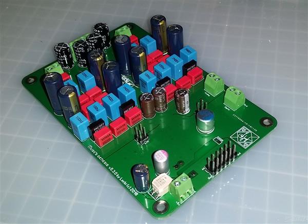 Digital-to-analog Converter made on one of the most popular ad1853 ...