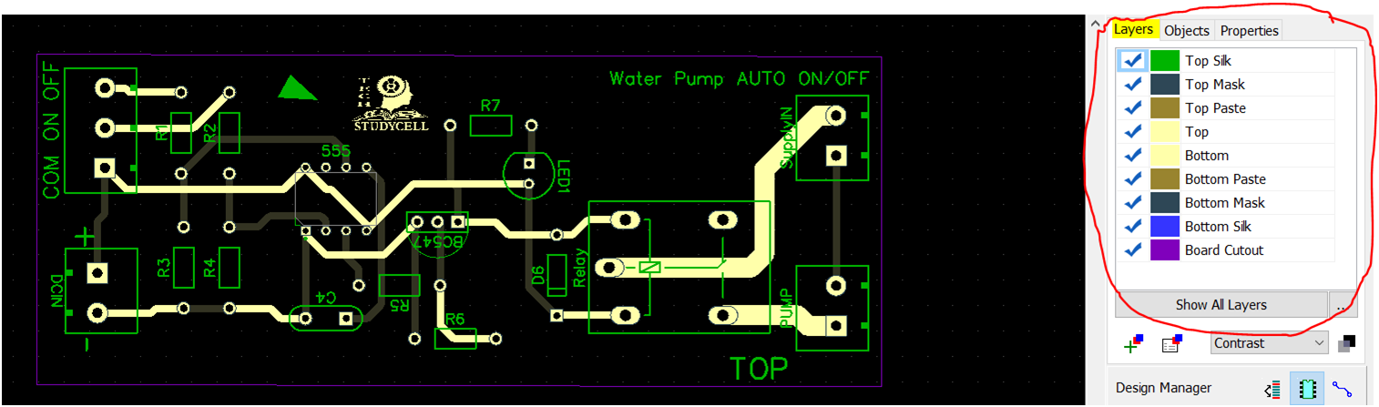 diptrace schematic to pcb