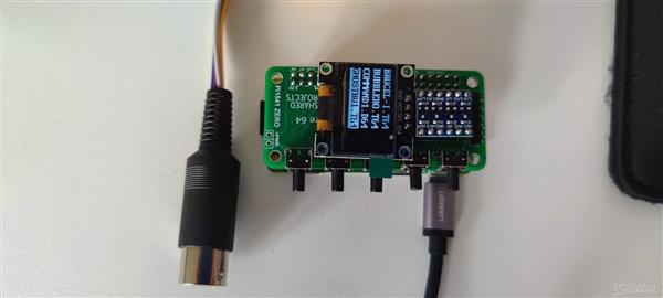 DIY KIT Pi1541 IO Commodore C64 C128 VIC20 C16 Plus4 w Blue OLED