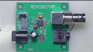 RDA5808 evaluation board