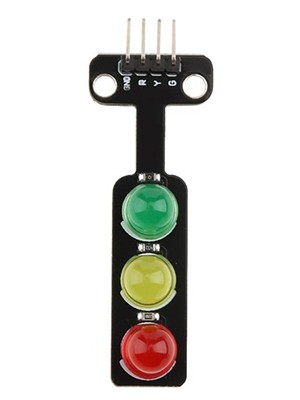 DC 5V mini led traffic light module 5mm red yellow green color led displayju