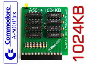 thumbnail interactive-video image 1 of Amiga 600 1MB Chip RAM Expansion – Retro Ready Improved Design 1 of 4