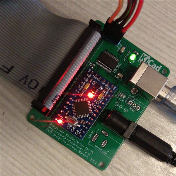 Amiga Floppy Disk Reader/Writer for PC Share Project PCBWay