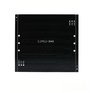 Matrice LED 8x8 WS2812B - 64 LEDs RGB 5050 - Compatible Arduino - Contrôle Par Un Seul Fil - Taille 6,5x6,5 Cm