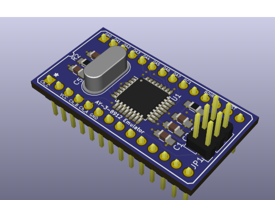 AY-3-8912 Emulator (AVR-AY) - Share Project - PCBWay