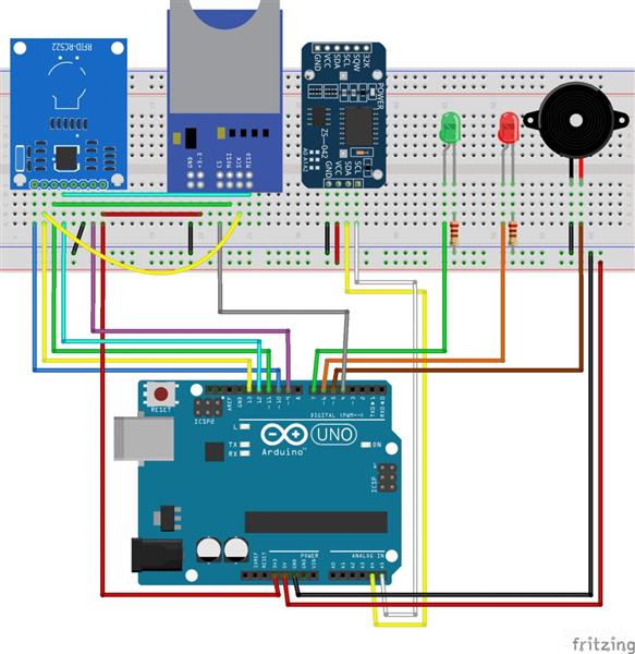 Attendance System With Arduino & Rfid Tag - Share Project - PCBWay image.